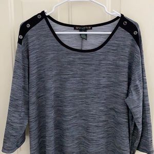 Gray and black shirt. Excellent condition size 1X